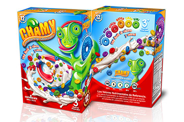 diseo caja cereal